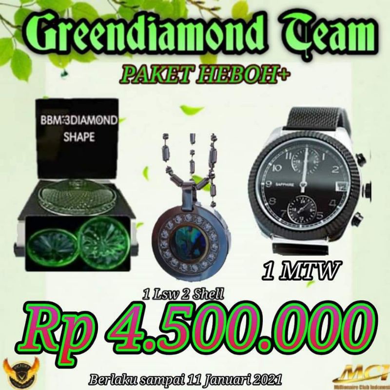 paket jam tangan kesehatan MCI