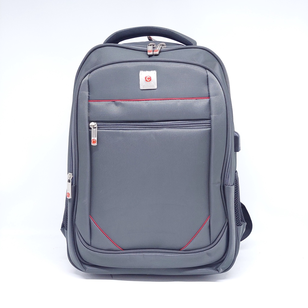 TAS LAPTOP POLO CLASSIC USB 18inch / Ransel Polo CLASSIC COWOK ORIGINAL ADA KABEL DATA  / Tas Punggung Polo Classic KUAT / BAGPACK SEKOLAH SD SMP SMA KULIAH LAKI-LAKI / TAS KERJA / TAS KANTOR MURAH