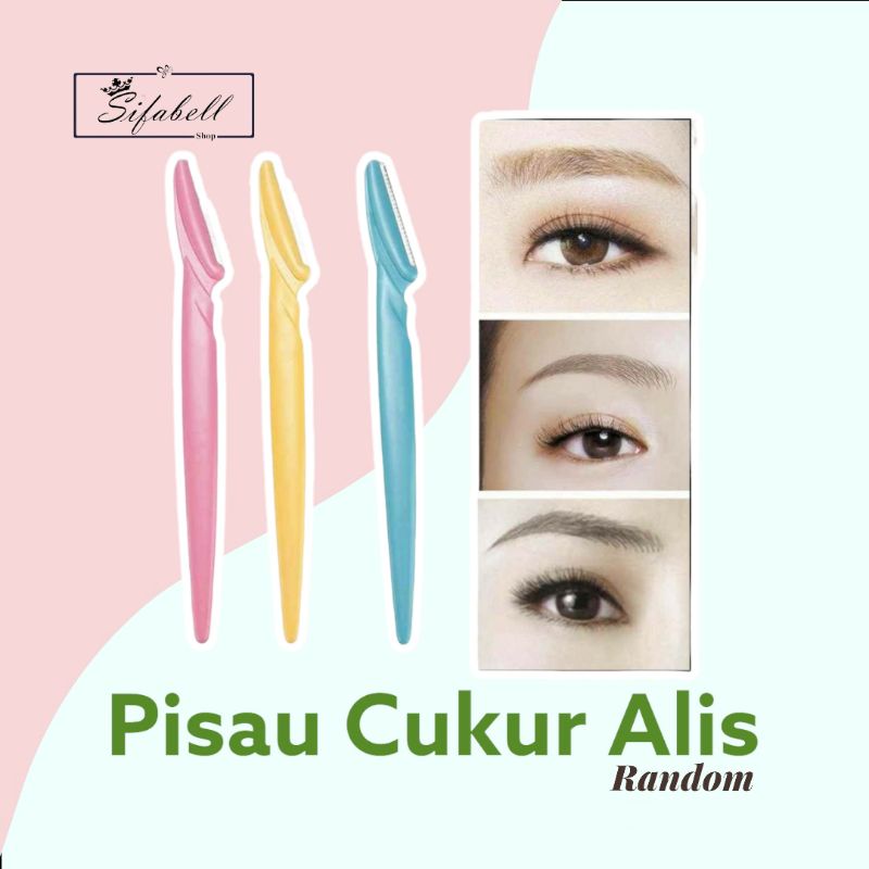 Pisau Cukur Alis Eyebrow Razor Alat Pengerok Alis Pencukur Alis Alat Make Up