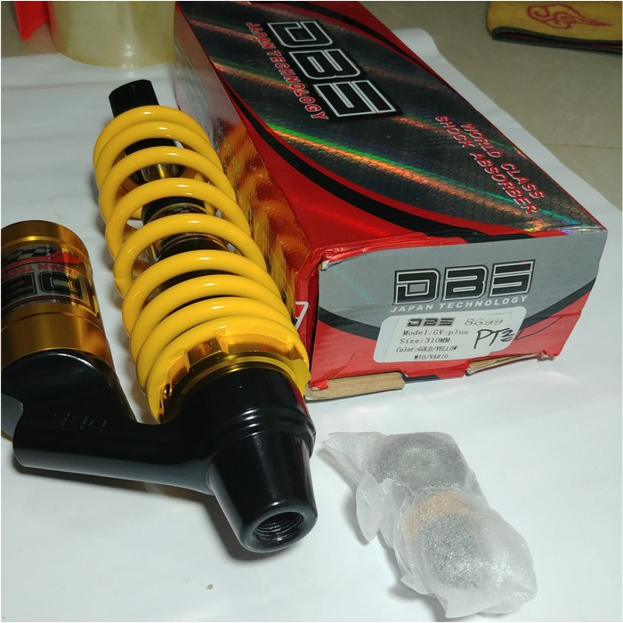 SALE -  Sok &amp; ShockBreaker Belakang Tabung Mio Beat Scoopy DLL DBS Kuning