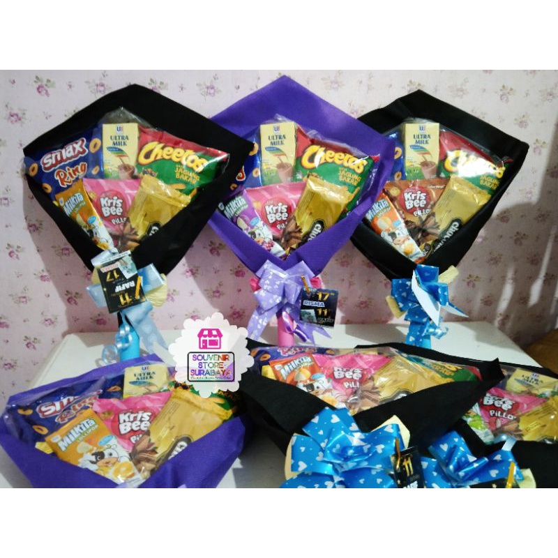 Bucket snack ulang tahun/ bucket jajan murah/ bucket wisuda / bucket Kekinian / bucket murah