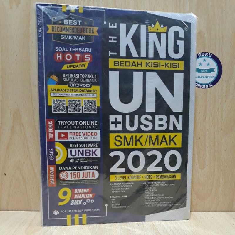 Buku THE KING UN+USBN SMK/MAK 2020