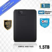 WD Element 1,5TB - HD HDD Hardisk Eksternal External 2.5&quot;