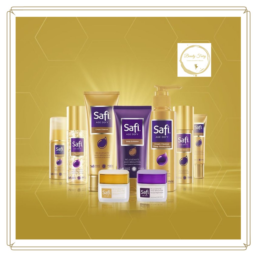 Image of SAFI AGE DEFY SERIES(Gold Water Essence-Serum-Youth Elixir-Serum-Eye Cream-Night Cream-Day Emulsion) #0