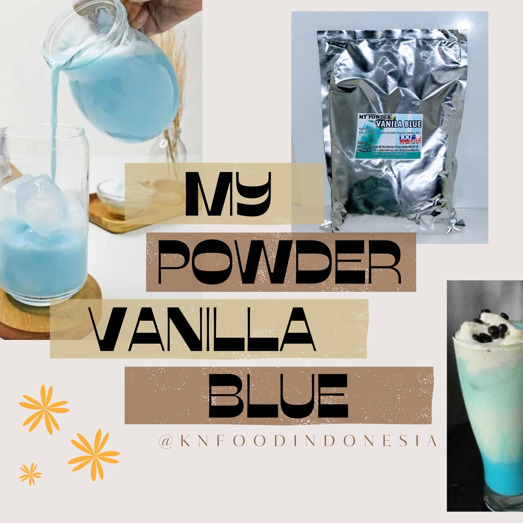 

Vanilla Blue Powder - Bubuk Minuman Bubble Drink