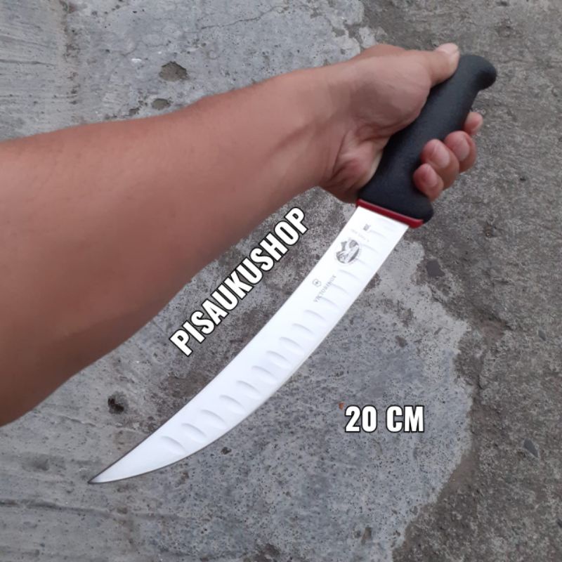 Pisau Butcher / Iris daging victorinox 20 cm  { 5.7223.20D }