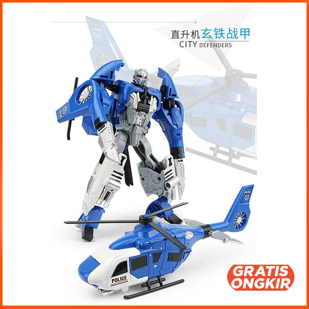 Mainan Mobil Action Figure Transformer Robot KY80307L-3