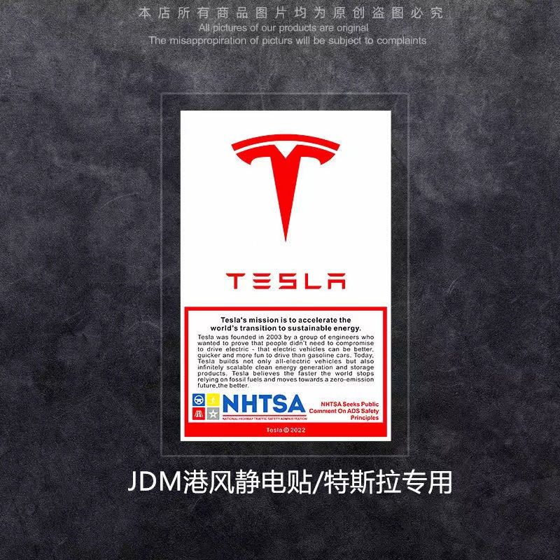 Stiker Kaca Depan Mobil Elektrostatis Untuk Tesla Model 3 Model X S Y