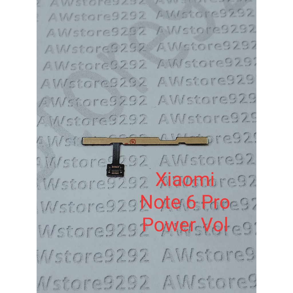 Flex Flexibel Flexible Power On Off Volume Xiaomi Redmi Note 6 Pro