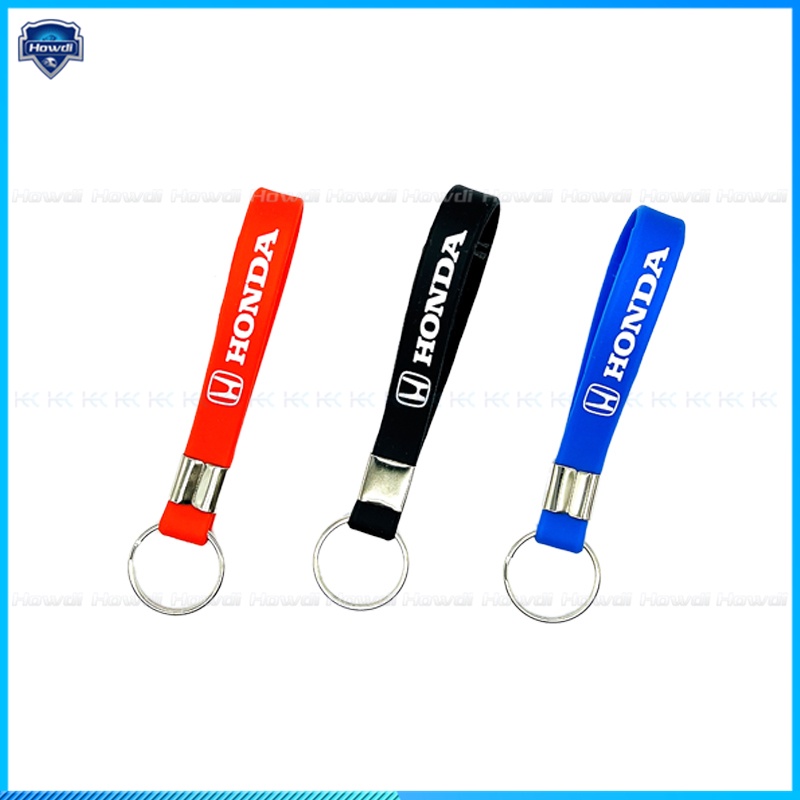 ☆Eksklusif☆Cover Kunci Remote Alarm Bahan Silikon Dengan Logo Untuk Honda Cobra Vios