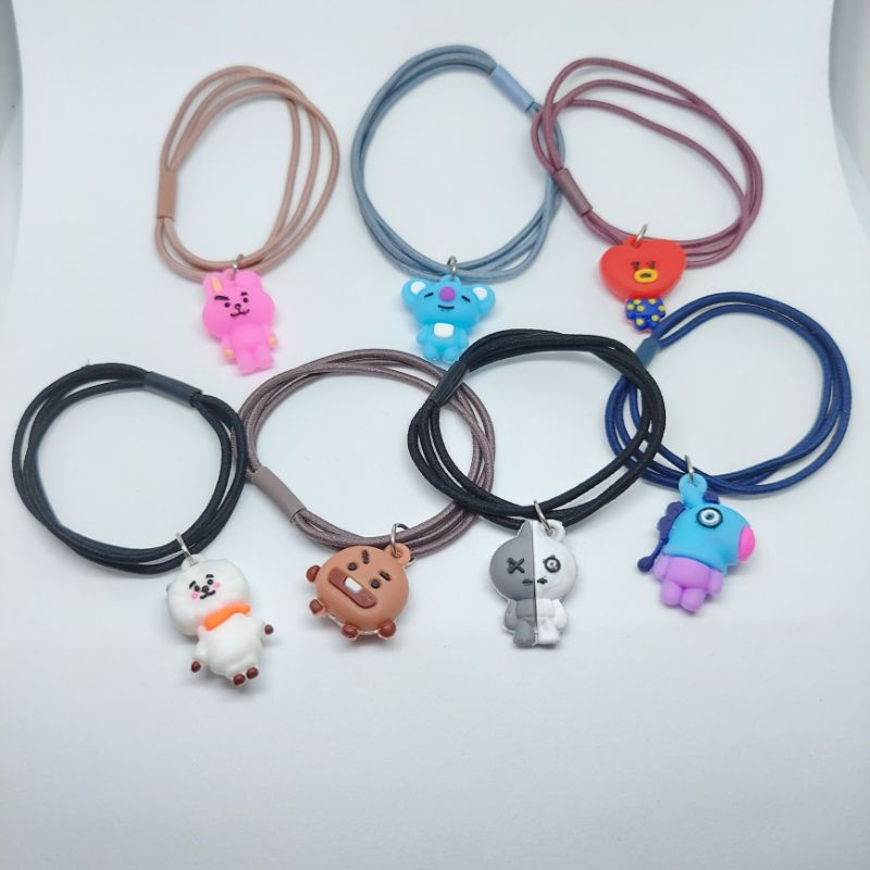 Ikat rambut/gelang BTS bahan elastis