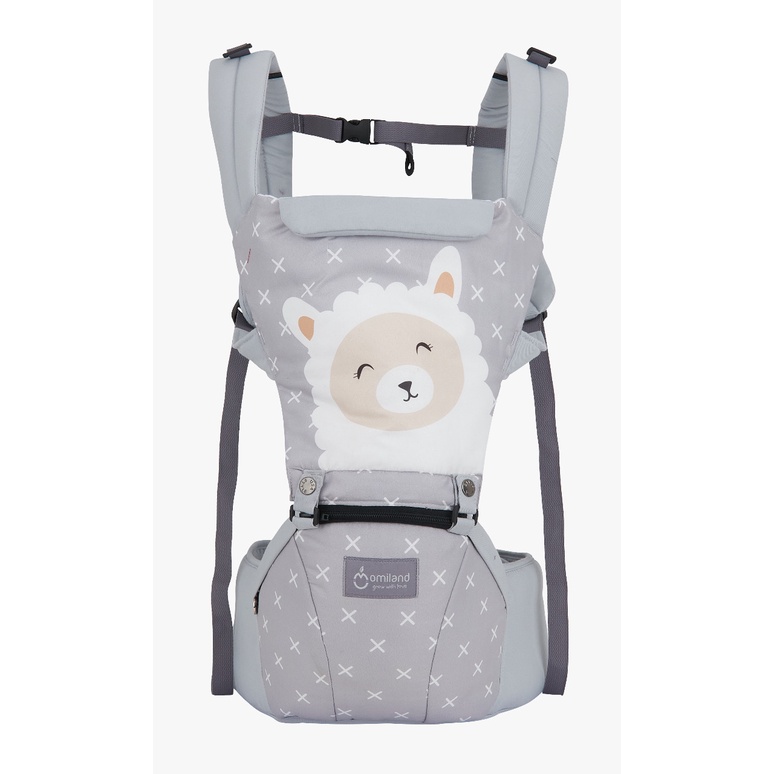 Omiland Gendongan Bayi Model Hipseat Bisa 6 Posisi Alpaca Series