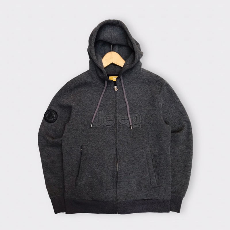 ziphoodie jeep size M second | hoodie second | hoodie bekas | jeep second