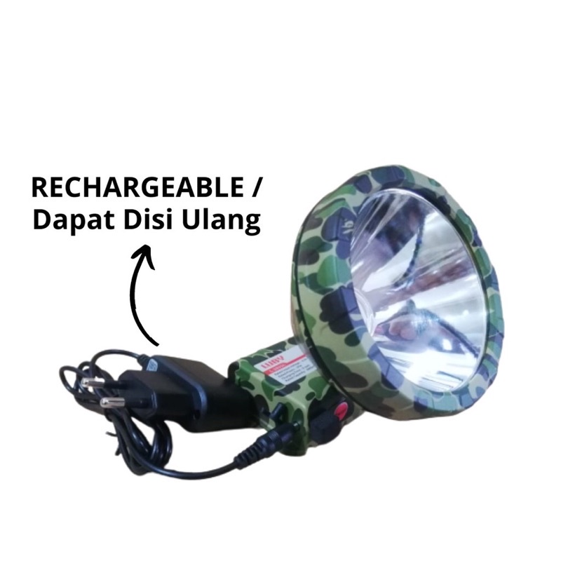 Headlamp / Lampu Kepala LUBY L-2835 30 Watt