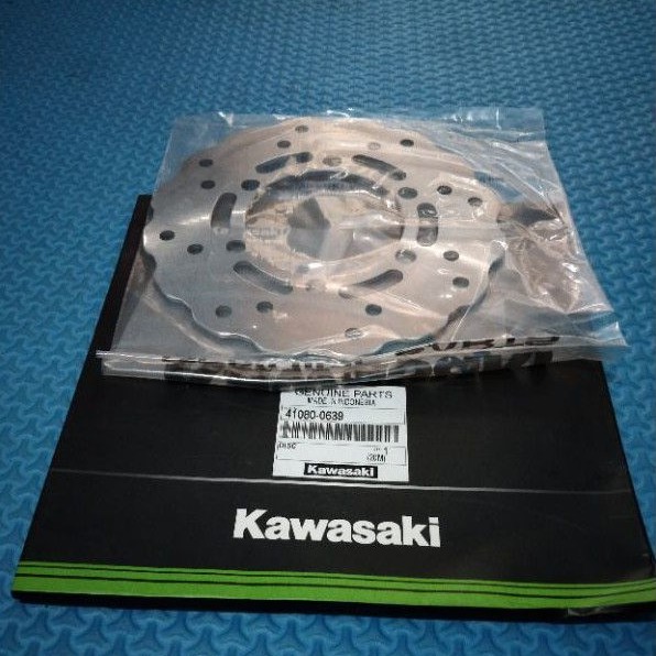 Piringan cakram disc belakang klx 150 bf original Kawasaki 41080-0639