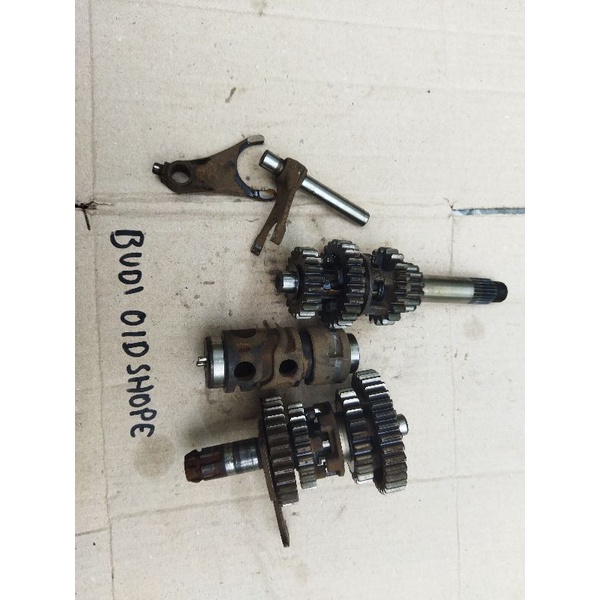 gigi rasio ratio set honda supra X 125 karisma kirana original