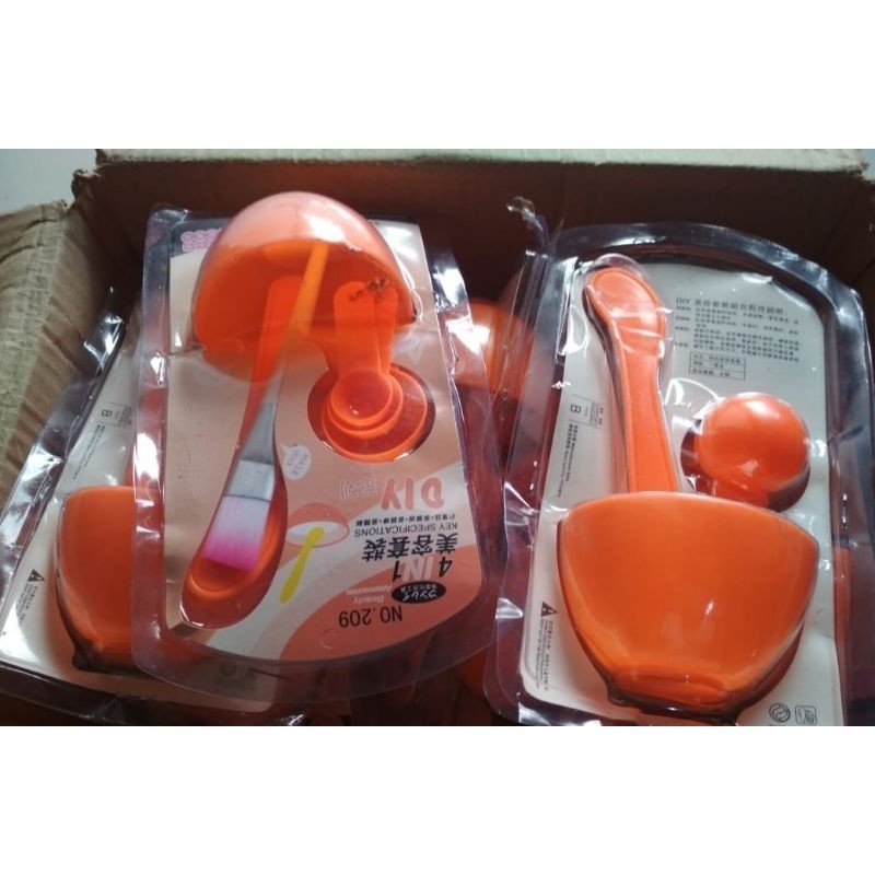 mangkok masker set/set mangkok masker