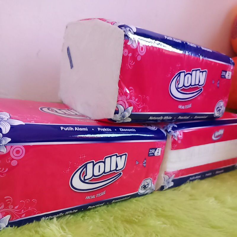 Tissu Jolly Facial 2play 250 Sheet murah