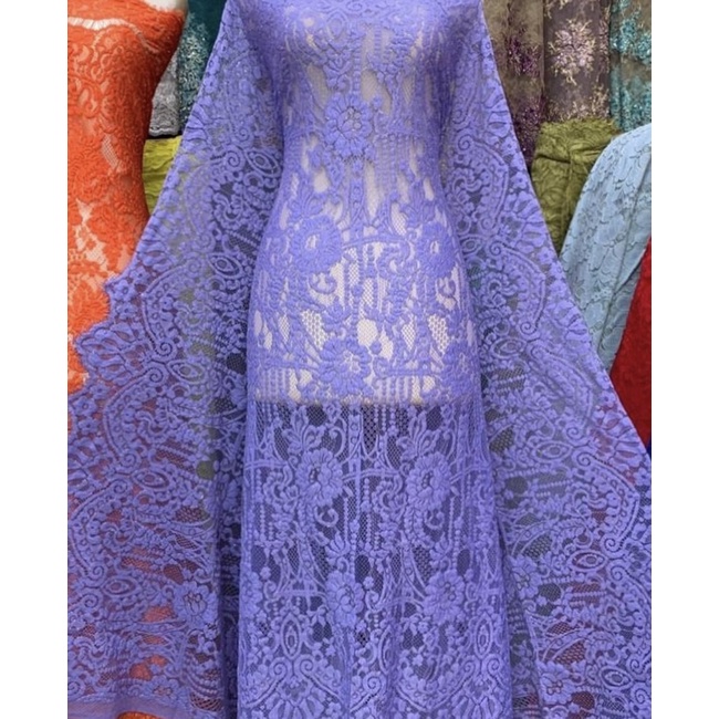 Semi Prancis Fatmawati motif Rumah adat Premium Quality 3D