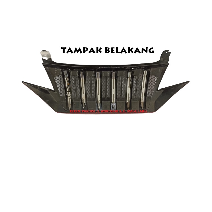 GRILL ALL NEW RUSH TERIOS M/APOLLO+LAMPU HITAM