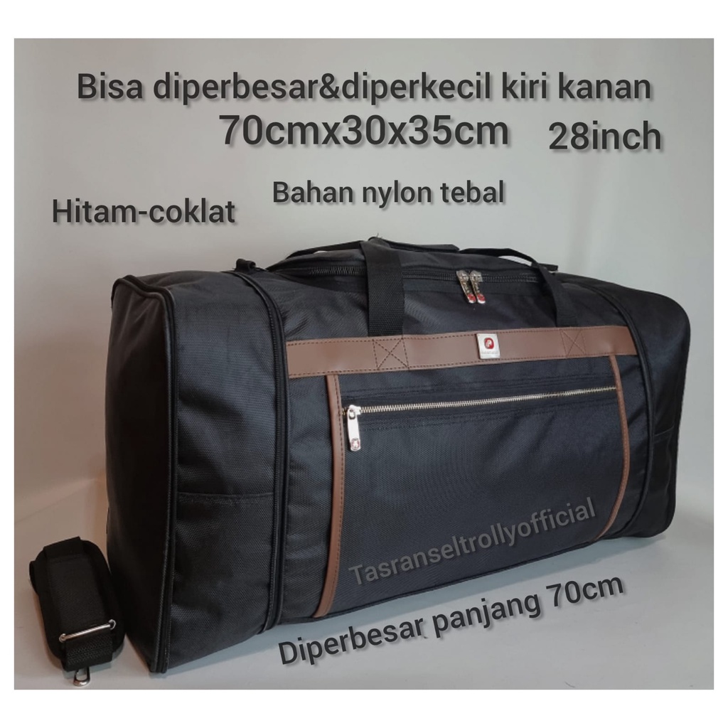 Tas Pakaian Travel Bag Polo Interclub 70x30x35 size Jumbo 100%original