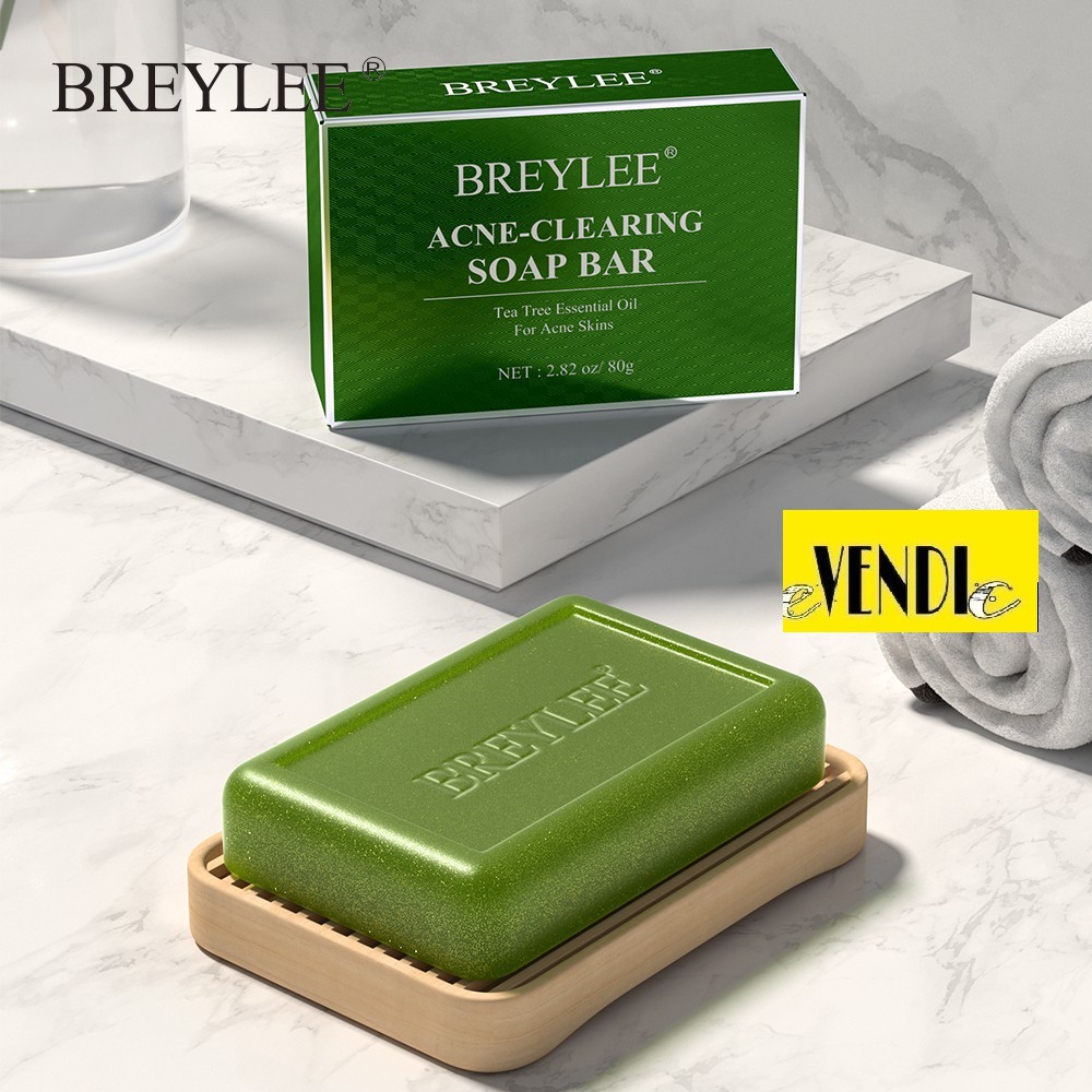 BREYLEE Acne Soap Bar - Wajah &amp; Tubuh Berjerawat (80 gr)|SABUN BRYELEE