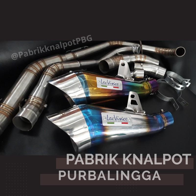 Leovince Cobra Rainbow Knalpot Racing Murah Grosir Pabrik Knalpot Barang Berkualitas NINJA FACELIFT