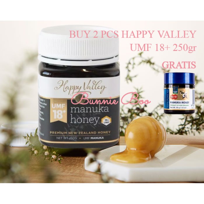 

Madu Manuka Happy Valley Honey UMF 18 250GR