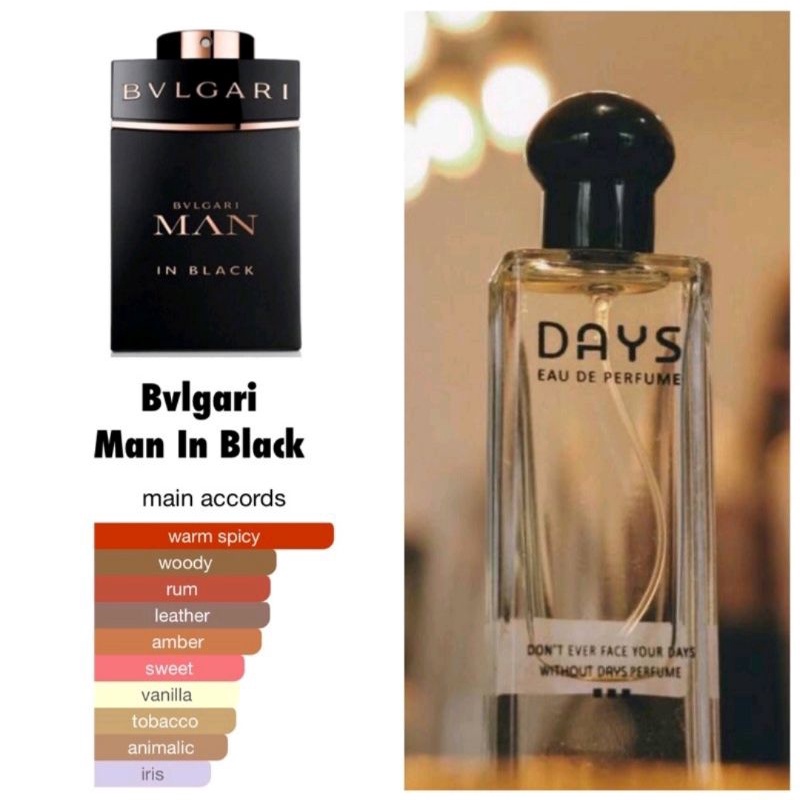 Bvlgari Man in Black Dupe/Inspired Parfum