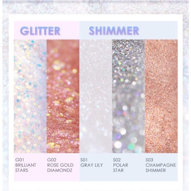 Focallure Starlight Glittering Liquid Eyeshadow FA-195e