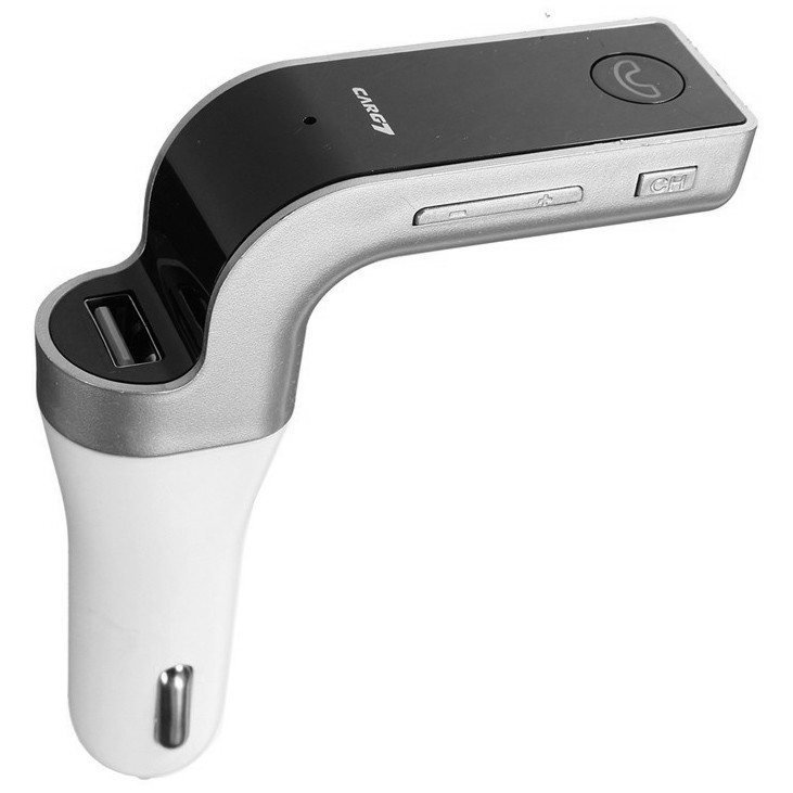 4-In-1 Car Charger, Bluetooth &amp; FM Transmitter / Aksesoris Mobil