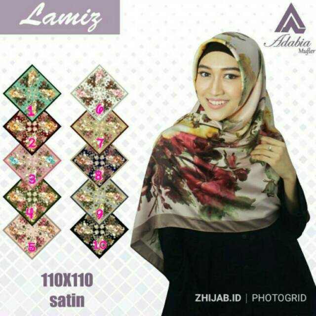 Jilbab Segiempat Lamiz
