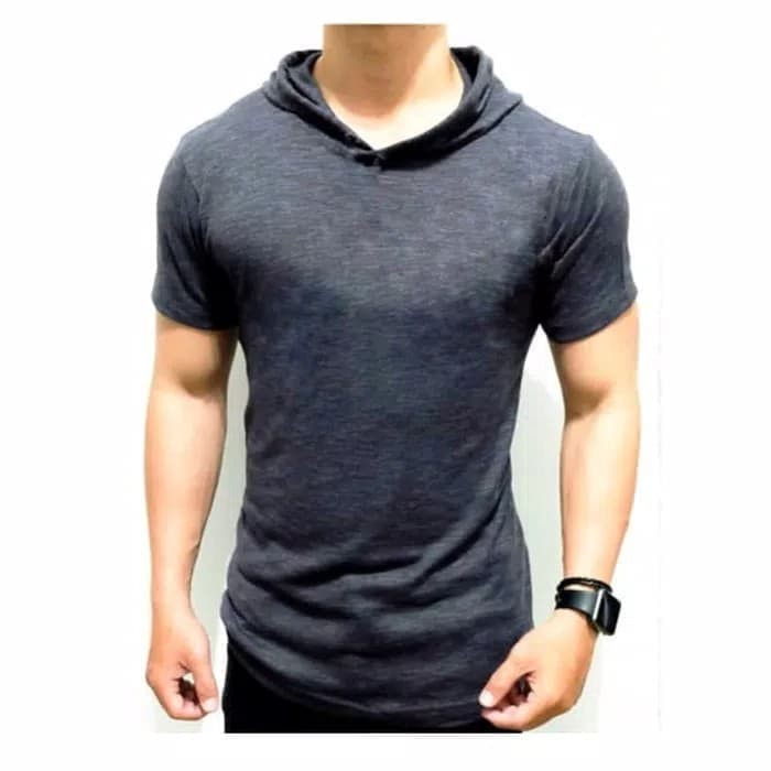 BAJU KAOS JAKET HOODIE KUPLUK COWOK PRIA WANITA SWEATER RAJUT - Putih