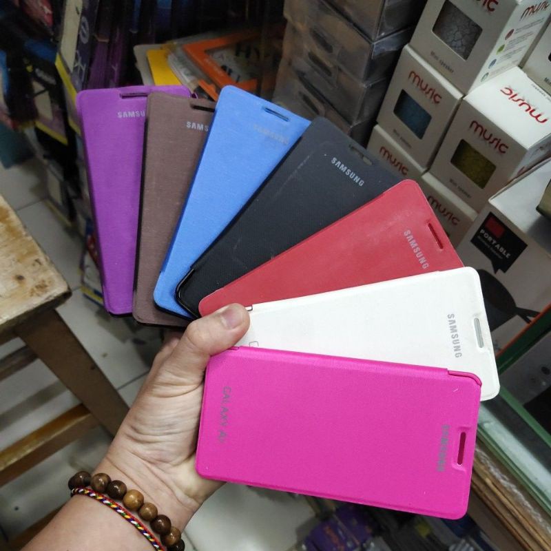 SAMSUNG GALAXY A5 / A500 / A5 2015 , GALAXY A3 / A300 / A3 2015 flipcover buku mantul murah meriah