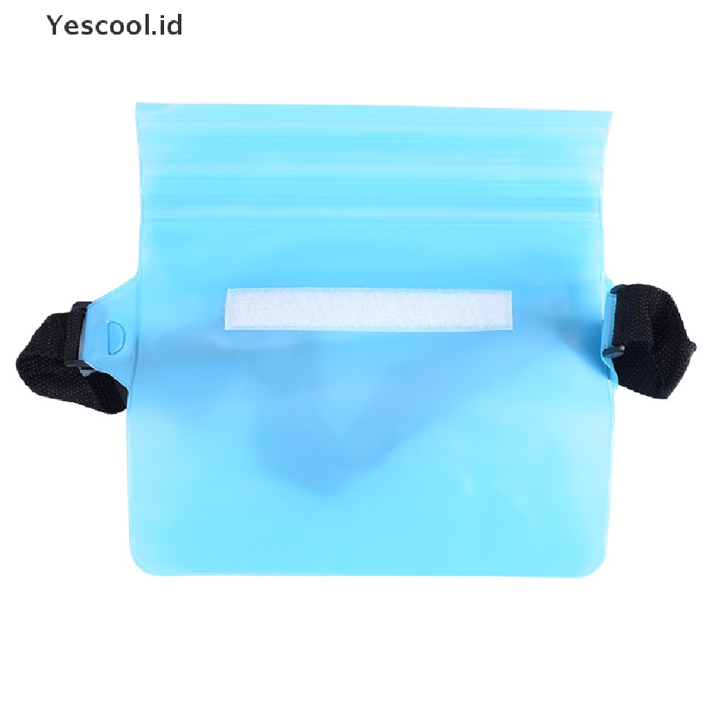 (Yescool) Tas Pinggang Kering Anti Air / Hujan Untuk Olahraga / Berenang / Pantai