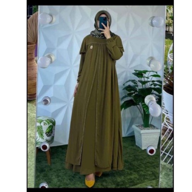 gamis abaya ceruty babydoll