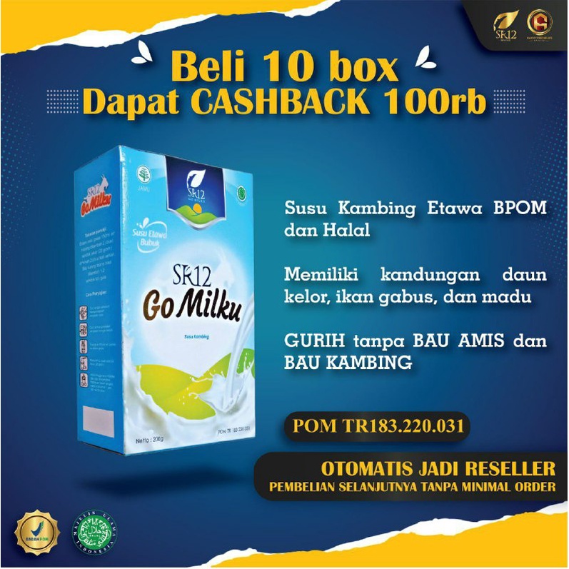 

BISA COD ✅ gratis hadiah / susu bubuk ori/ susu kambing etawa/ sr12 susu/ gomilku sr12 ori/ penambah berpat badan/ penambah nafsu makan anak/ gomilku putih ori/ gomilku susu kambing etawa/ susu pelancar ASI/ susu kecerdasan anak