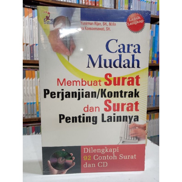 

ORI - CARA MUDAH MEMBUAT SURAT PERJANJIAN/KONTRAK DAN SURAT PENTING LAINNYA