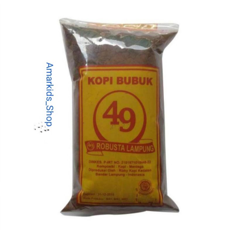 

Kopi bubuk 49 Netto 200gram