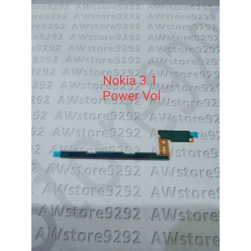 Flex Flexibel Flexible Power On Off VOLUME NOKIA 3.1 PLUS X3 TA1118 TA1125