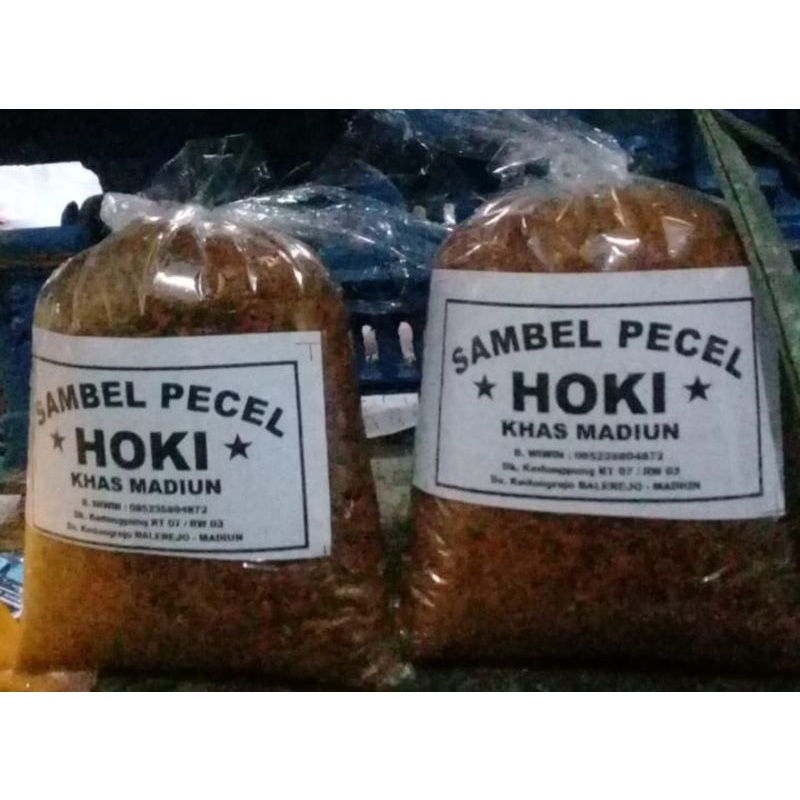 

Sambel Pecel Khas Madiun 1/2 kilo