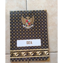 

Buku naskah Map upacara hitam ready stok Siap kirim