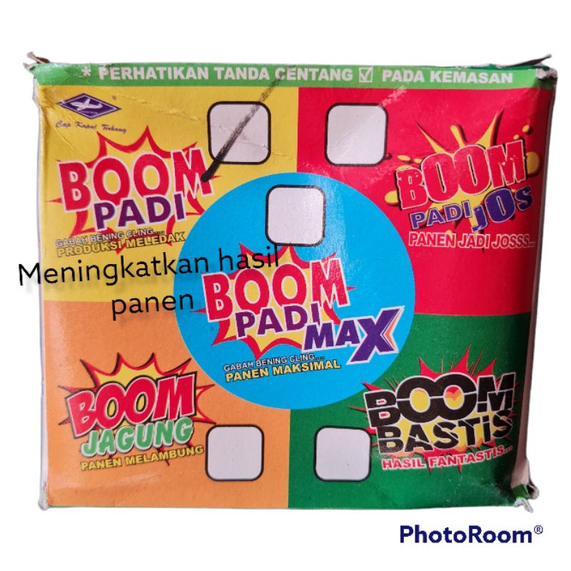 Boom padi cap kapal  terbang