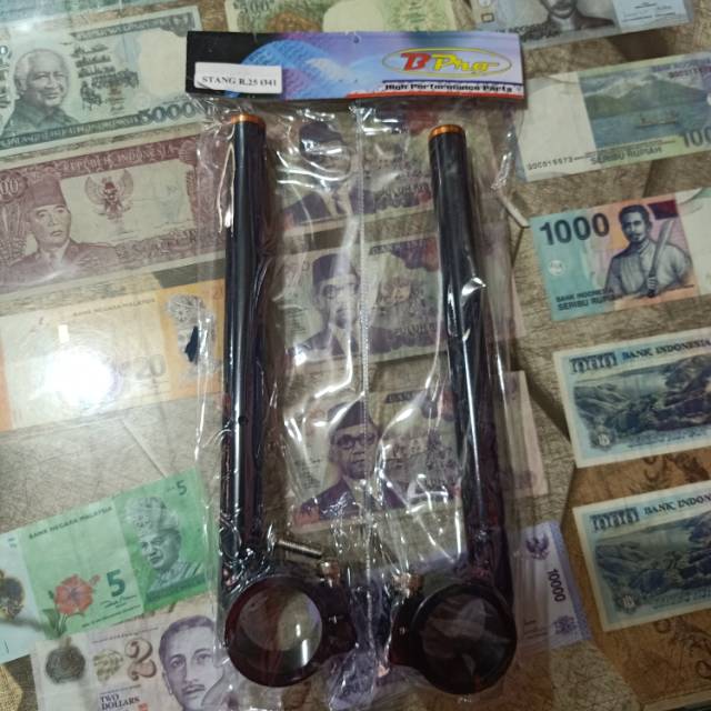 stang jepit bpro non race 41mm r25 mt25 byson ninja 250 fi 2018