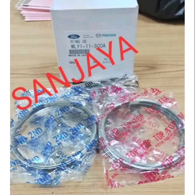 RING PISTON SET ATAU RING SEHER SET STANDAR FORD RANGER 2500CC