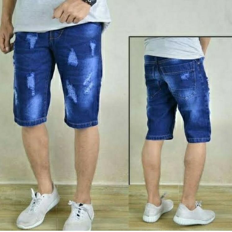 CELANA LEPIS PENDEK PRIA COWOK CELANA JINS PENDEK PRIA DEWASA MURAH DISTRO SANTAI CLANA JENS COWO GA