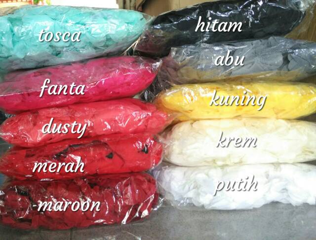 GROSIR FRILL 10 YARD isi 120-130pcs