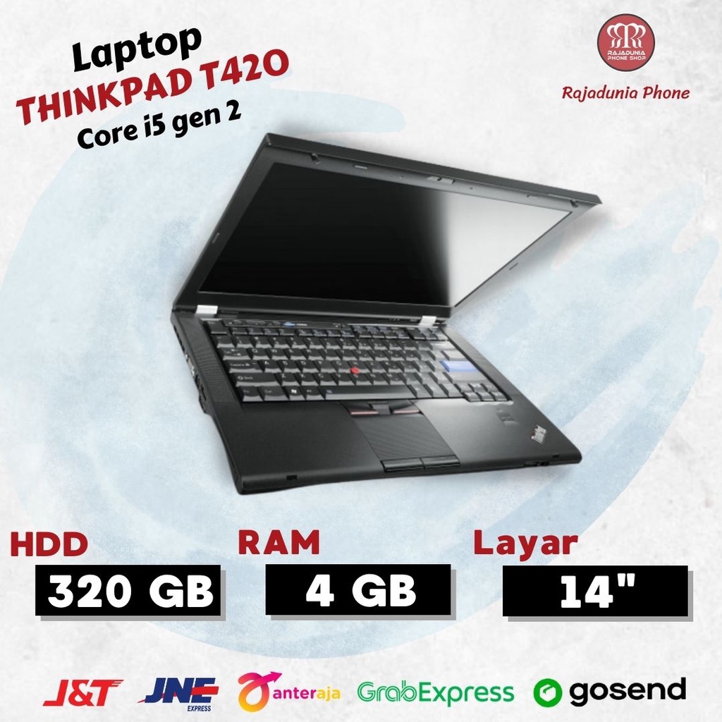 Laptop Lenovo Thinkpad T420 Core i5 14 Inch Kondisi Siap Pakai