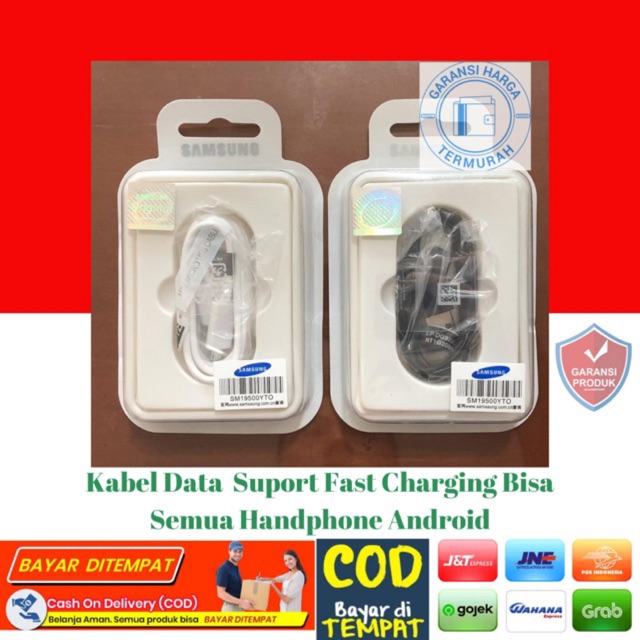 Kabel data Samsung s6 / s7 / note 5 ORI 100 panjang kabel 120cm