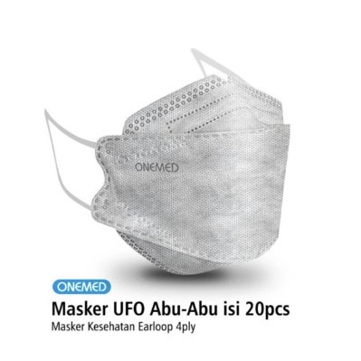 Onemed Masker Medis UFO 4plys Earloop Box isi 20s